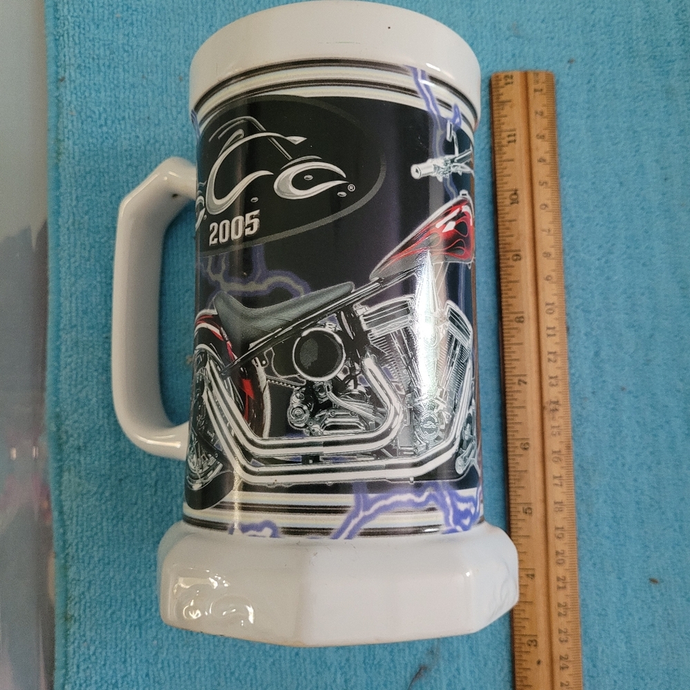 Orange County Choppers Motorcycle Beer Stein Mug Tankard 2005